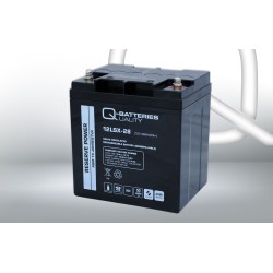 Batería Q-battery 12LSX-28 | bateriasencasa.com