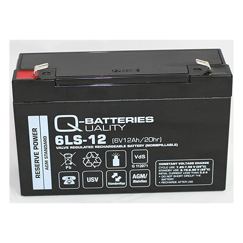 Bateria Q-battery 6LS-12 | bateriasencasa.com