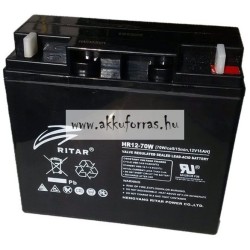 Batería Ritar HR12-70W | bateriasencasa.com