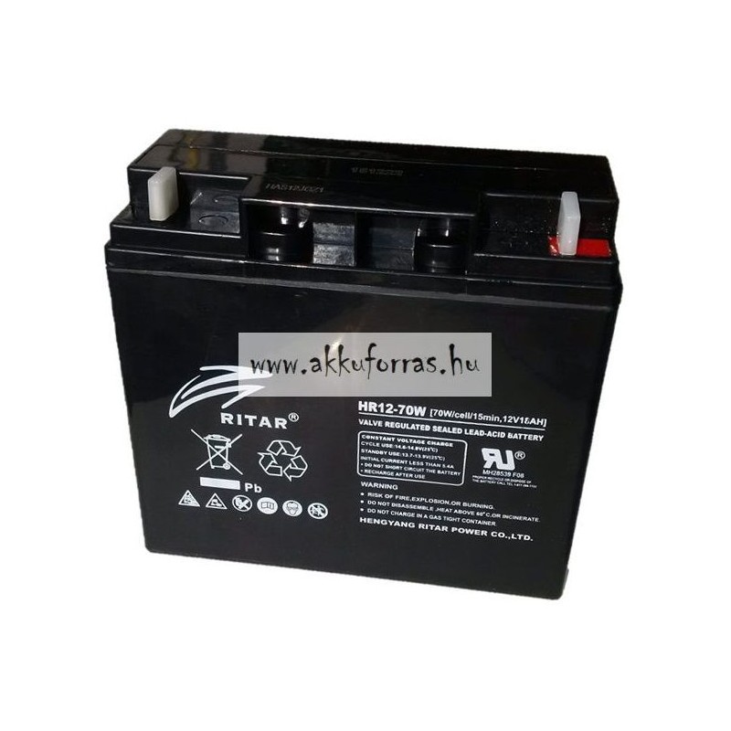 Batteria Ritar HR12-70W | bateriasencasa.com