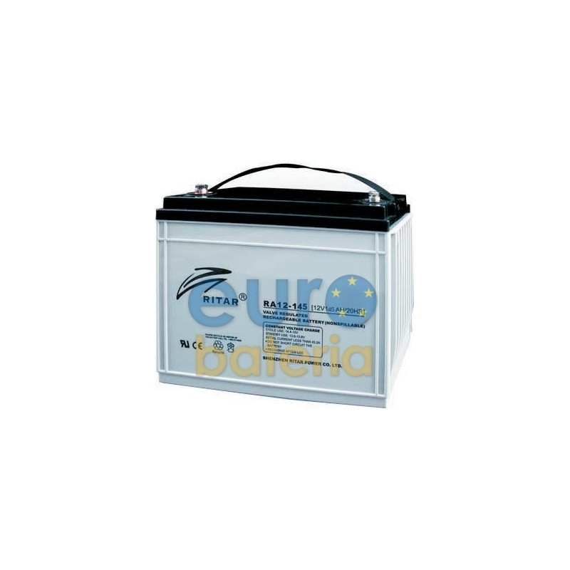 Batterie Ritar RA12-145 | bateriasencasa.com
