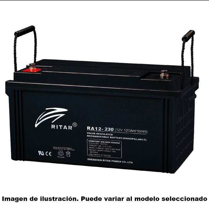 Batterie Ritar RA12-225B | bateriasencasa.com