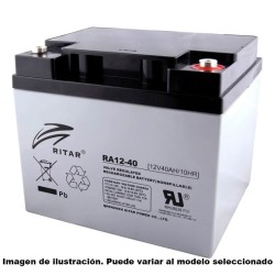 Ritar RA12-40B battery | bateriasencasa.com