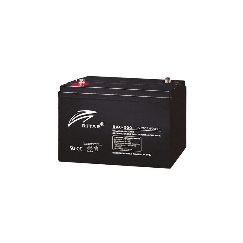 Batería Ritar RA6-200 | bateriasencasa.com
