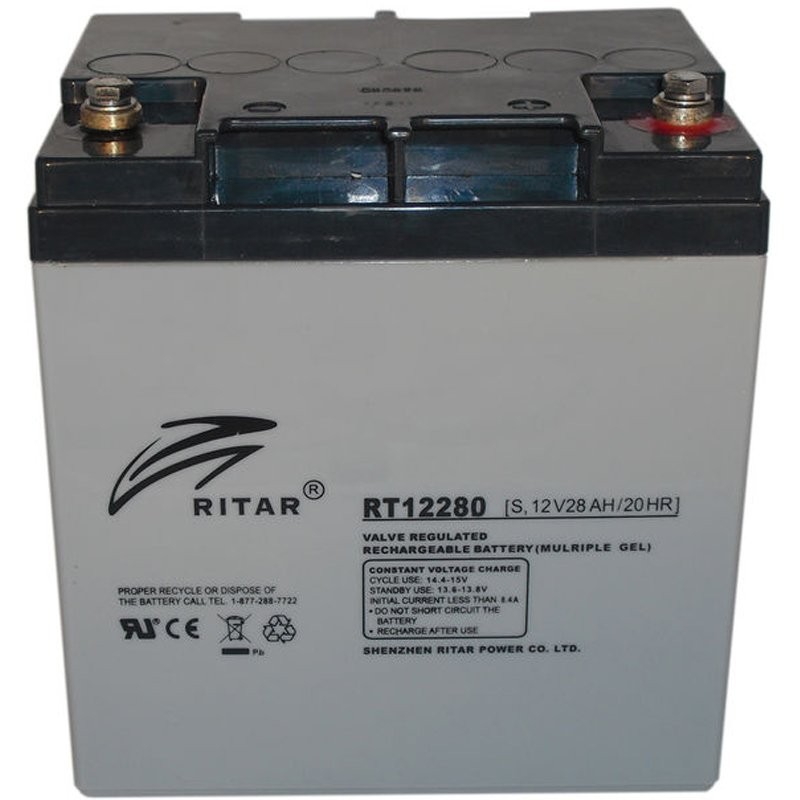 Batterie Ritar RT12280S | bateriasencasa.com