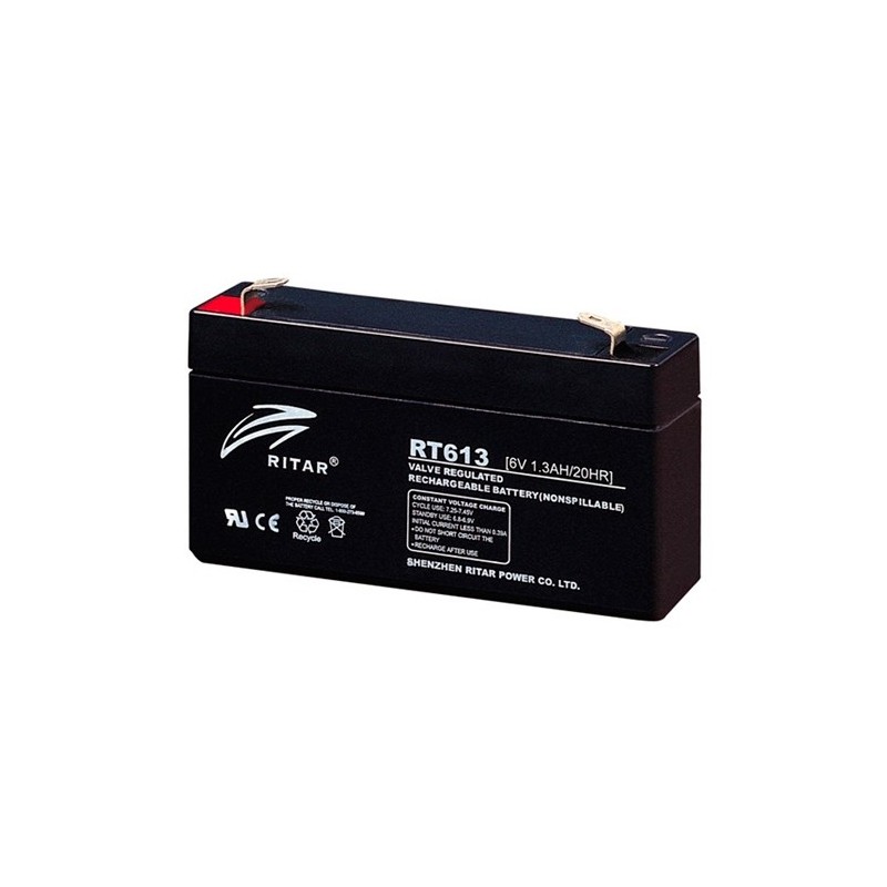 Batterie Ritar RT613 | bateriasencasa.com