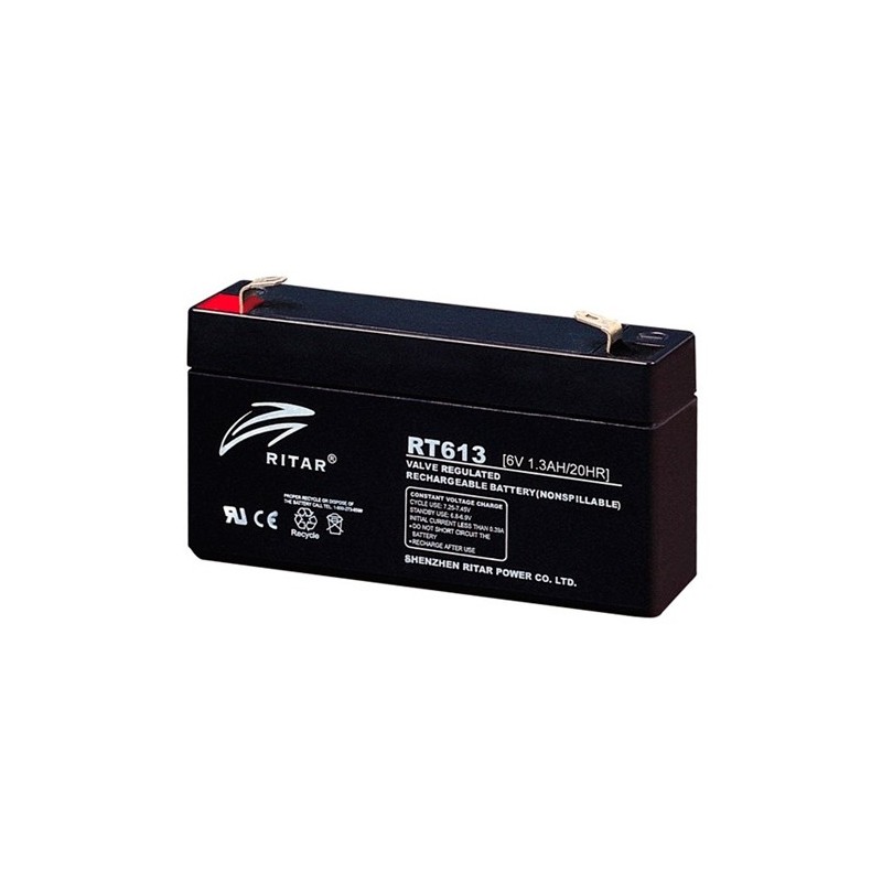 Ritar RT613 battery | bateriasencasa.com