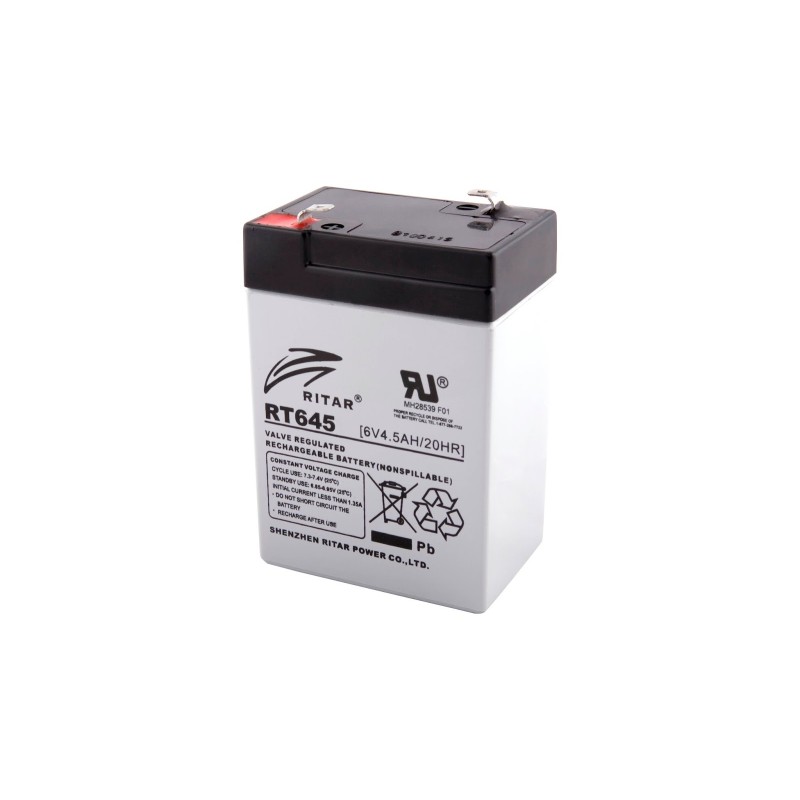Batterie Ritar RT645 | bateriasencasa.com