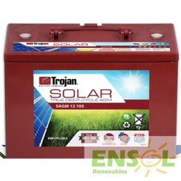 Bateria Trojan SAGM 12 105 105Ah - 1