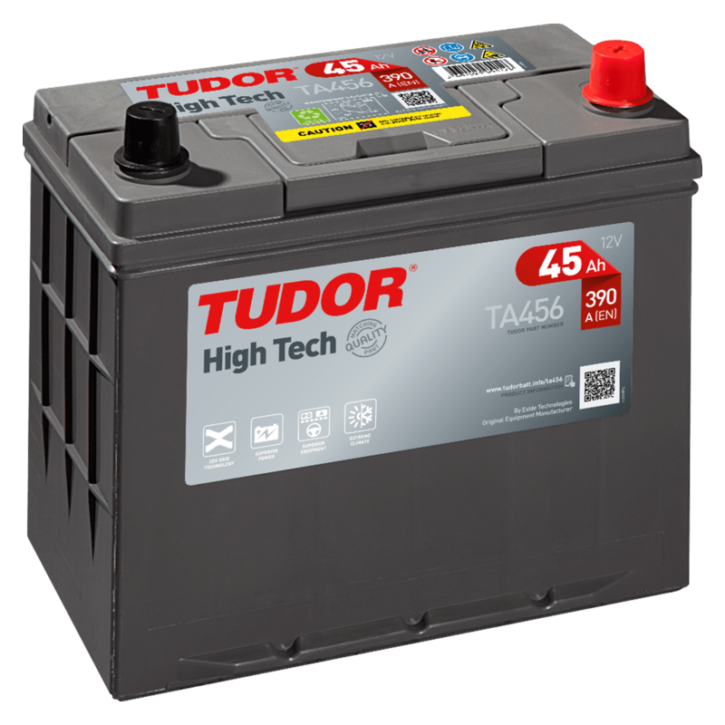 Tudor TA456 battery | bateriasencasa.com
