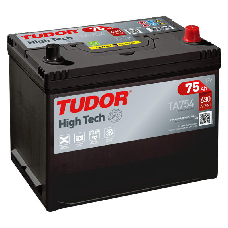 Batería Tudor TA754 | bateriasencasa.com