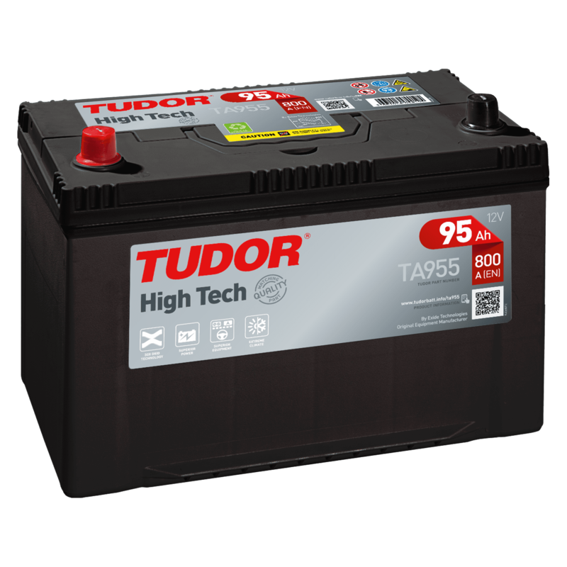 Tudor TA955 battery | bateriasencasa.com