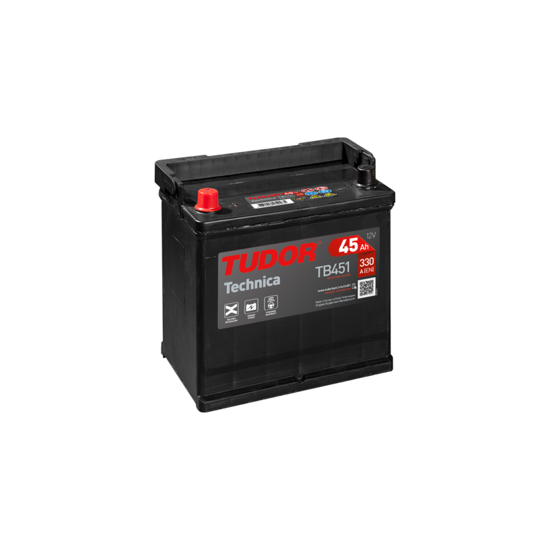 Tudor TB451 battery | bateriasencasa.com