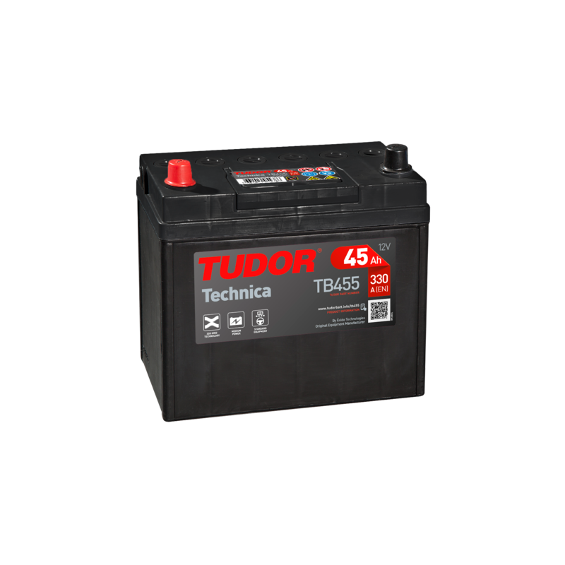Batteria Tudor TB455 | bateriasencasa.com
