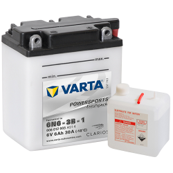 Batería Varta 6N6-3B-1 006012003 | bateriasencasa.com