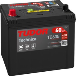 Bateria Tudor TB605 60Ah - 1