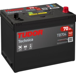 Bateria Tudor TB704 70Ah - 1
