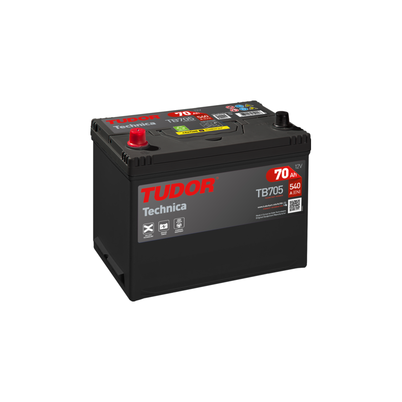 Batería Tudor TB705 | bateriasencasa.com