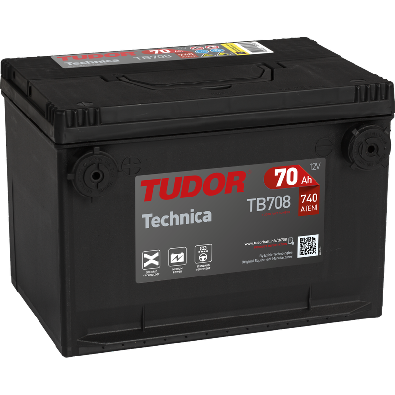 Batteria Tudor TB708 | bateriasencasa.com