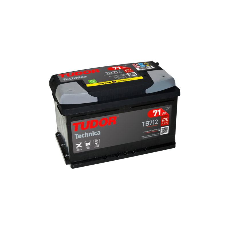 Tudor TB712 battery | bateriasencasa.com