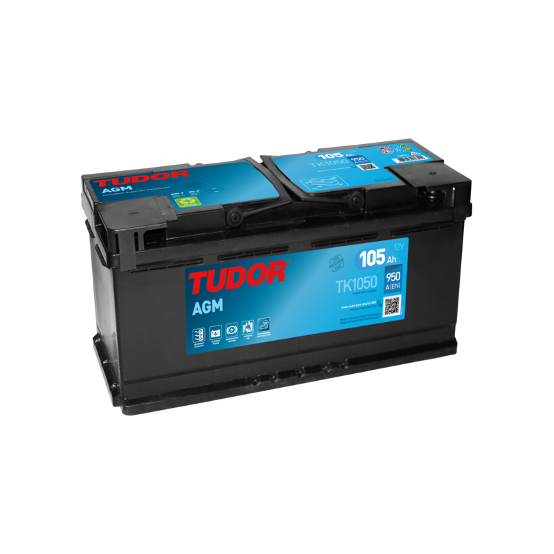 Tudor TK1050 battery | bateriasencasa.com