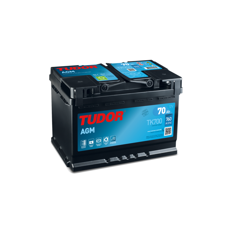 Batería Tudor TK700 | bateriasencasa.com