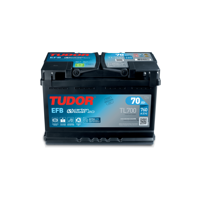Tudor TL700 battery | bateriasencasa.com