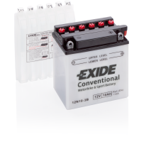 Exide 12N10-3B battery | bateriasencasa.com