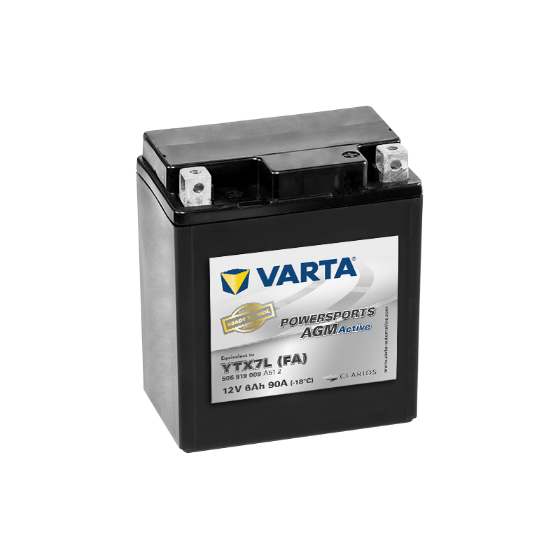 Varta YTX7L 506919009 battery | bateriasencasa.com