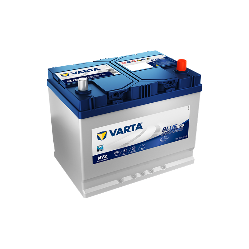 Varta N72 battery | bateriasencasa.com