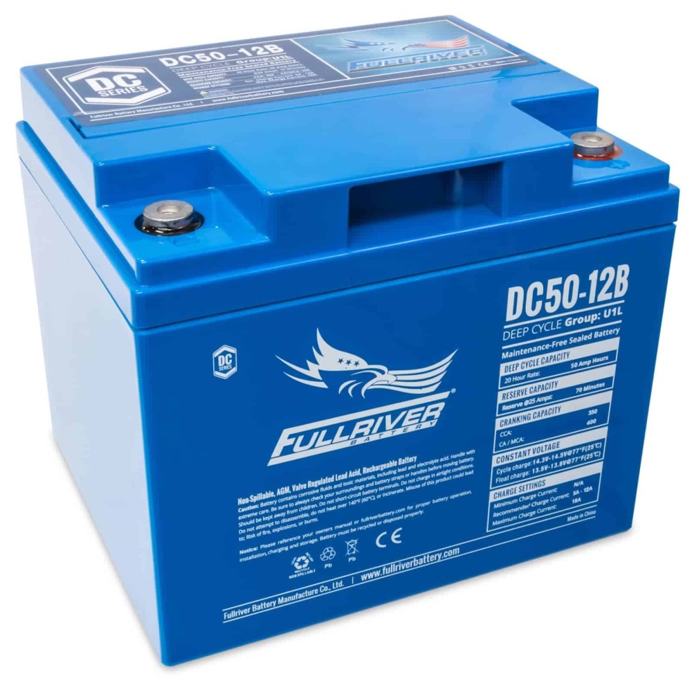 Fullriver Dc Batterie Fullriver DC50-12B | bateriasencasa.com