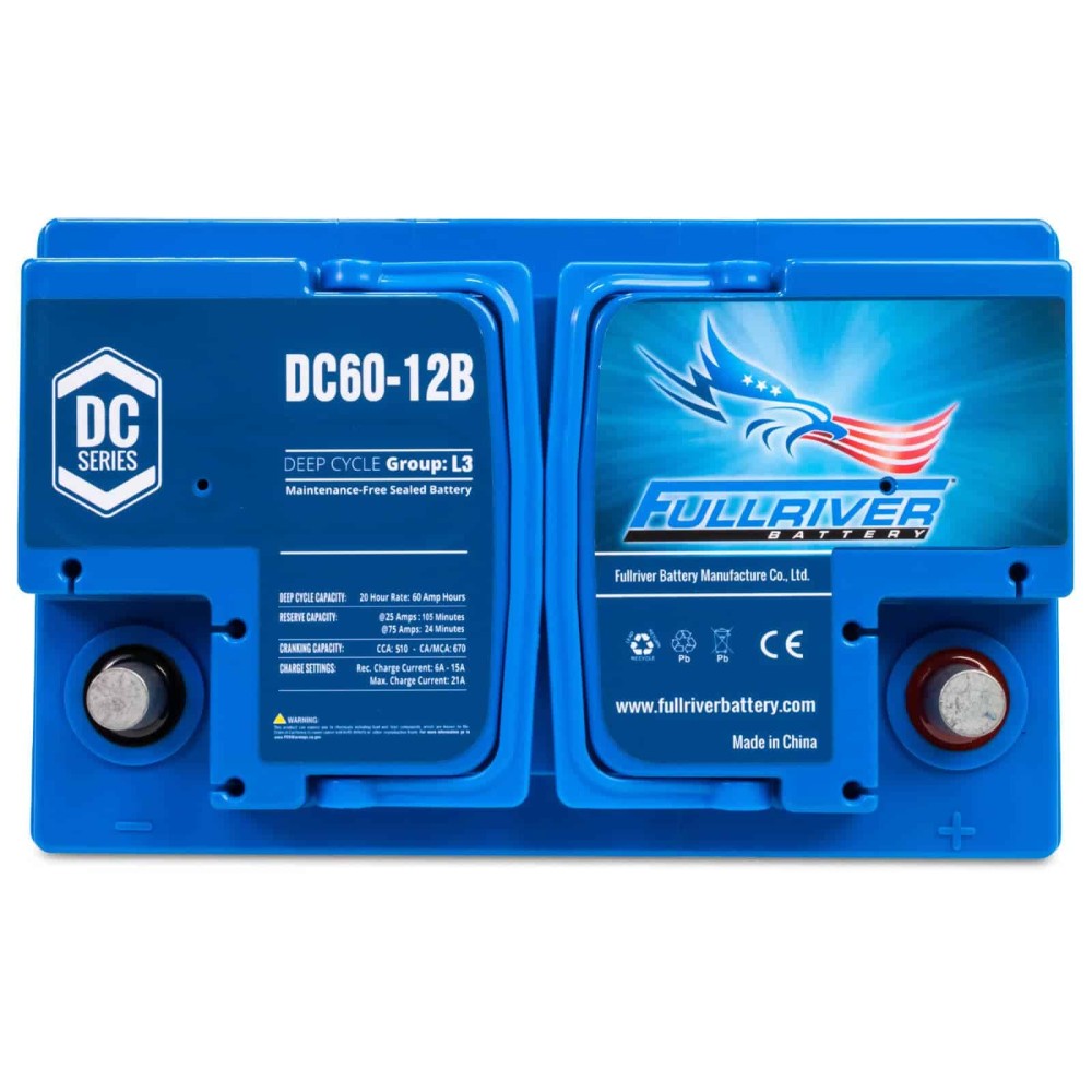 Fullriver Dc Batterie Fullriver DC60-12B | bateriasencasa.com