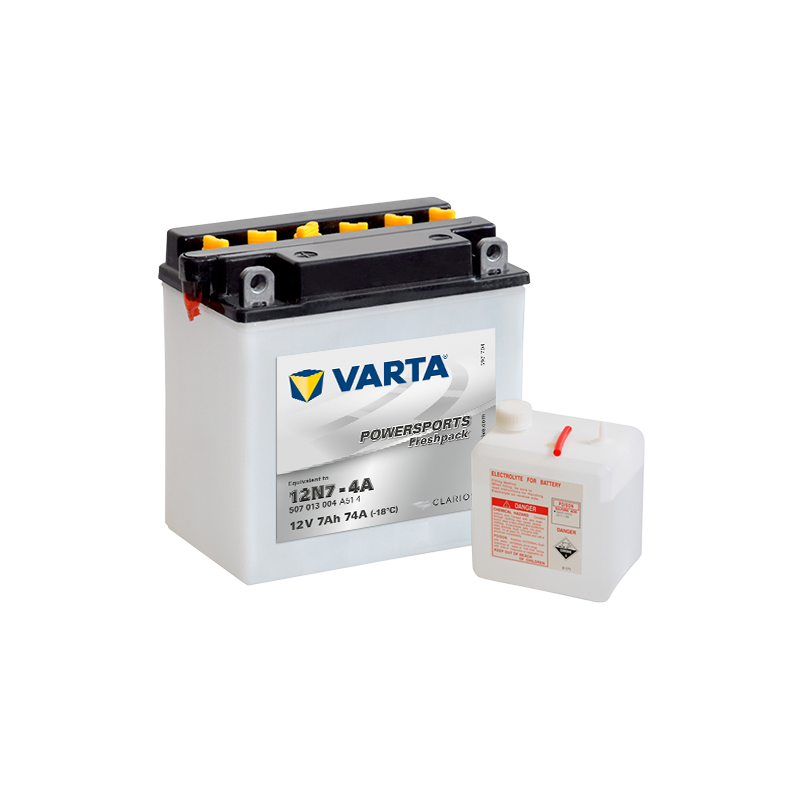 Batería Varta 12N7-4A 507013004 | bateriasencasa.com