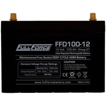 Batería Fullriver FFD100-12 | bateriasencasa.com