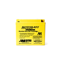 Batería Motobatt MBTX20U YTX20BS YTX20LBS YTX20HBS YB16B YB16LB YB16CLB | bateriasencasa.com