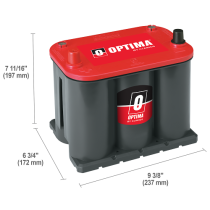 Bateria Optima RTS-3.7 44Ah - 2