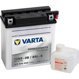 Bateria Varta 12N5-3B.YB5L-B 505012003 5Ah - 1