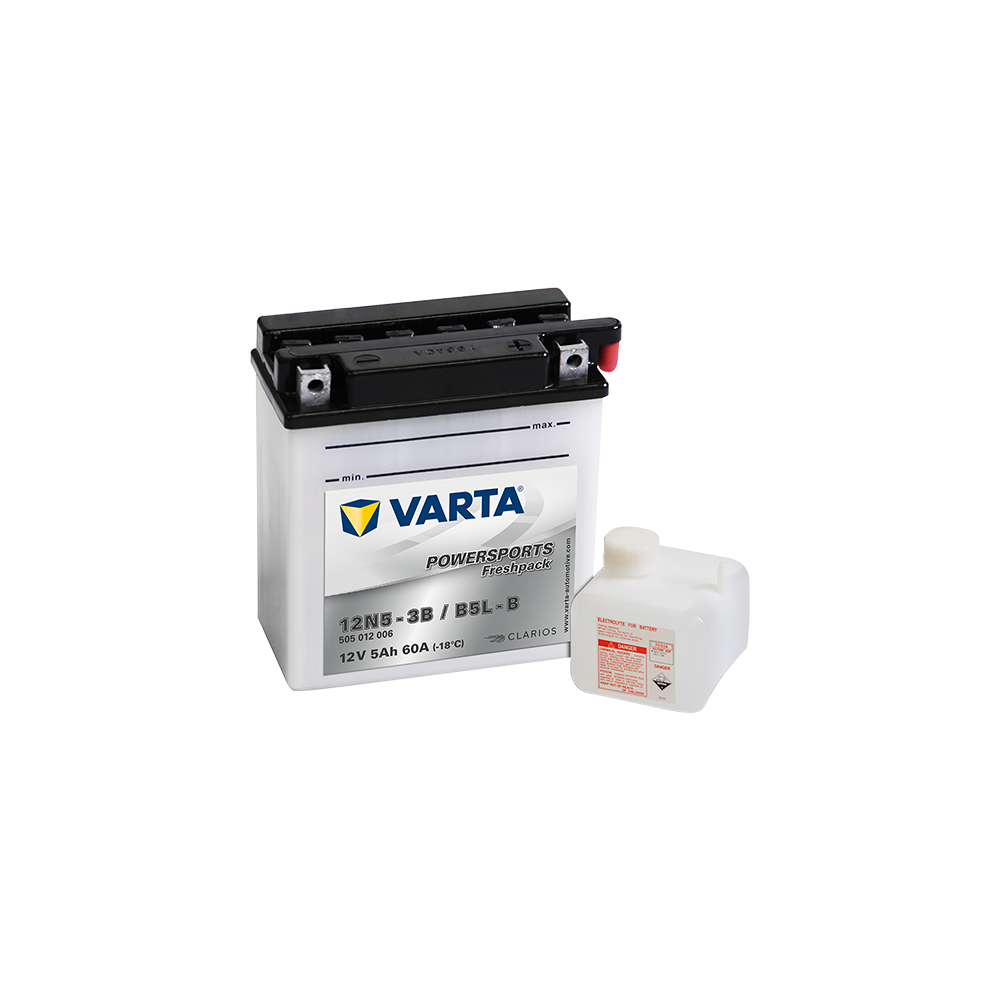 Bateria Varta 12N5-3B.YB5L-B 505012003 5Ah - 1