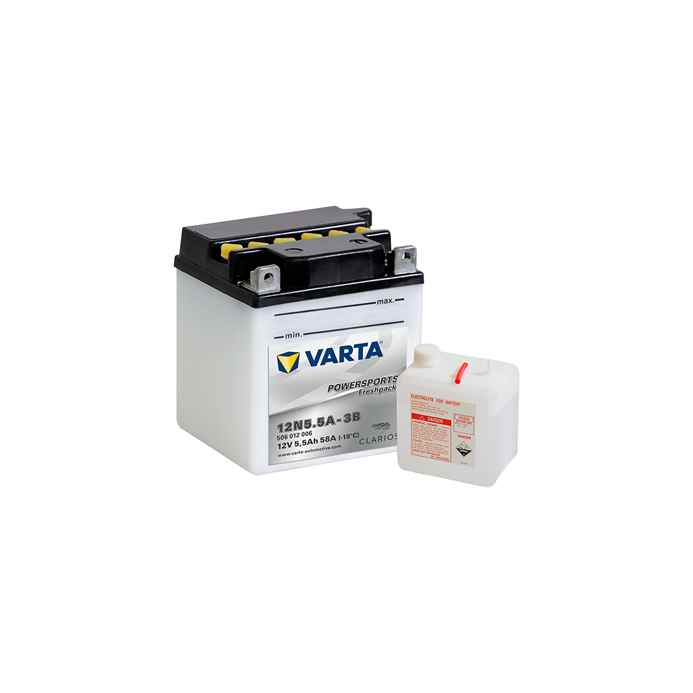Bateria Varta 12N5.5A-3B 506012004 5.5Ah - 1