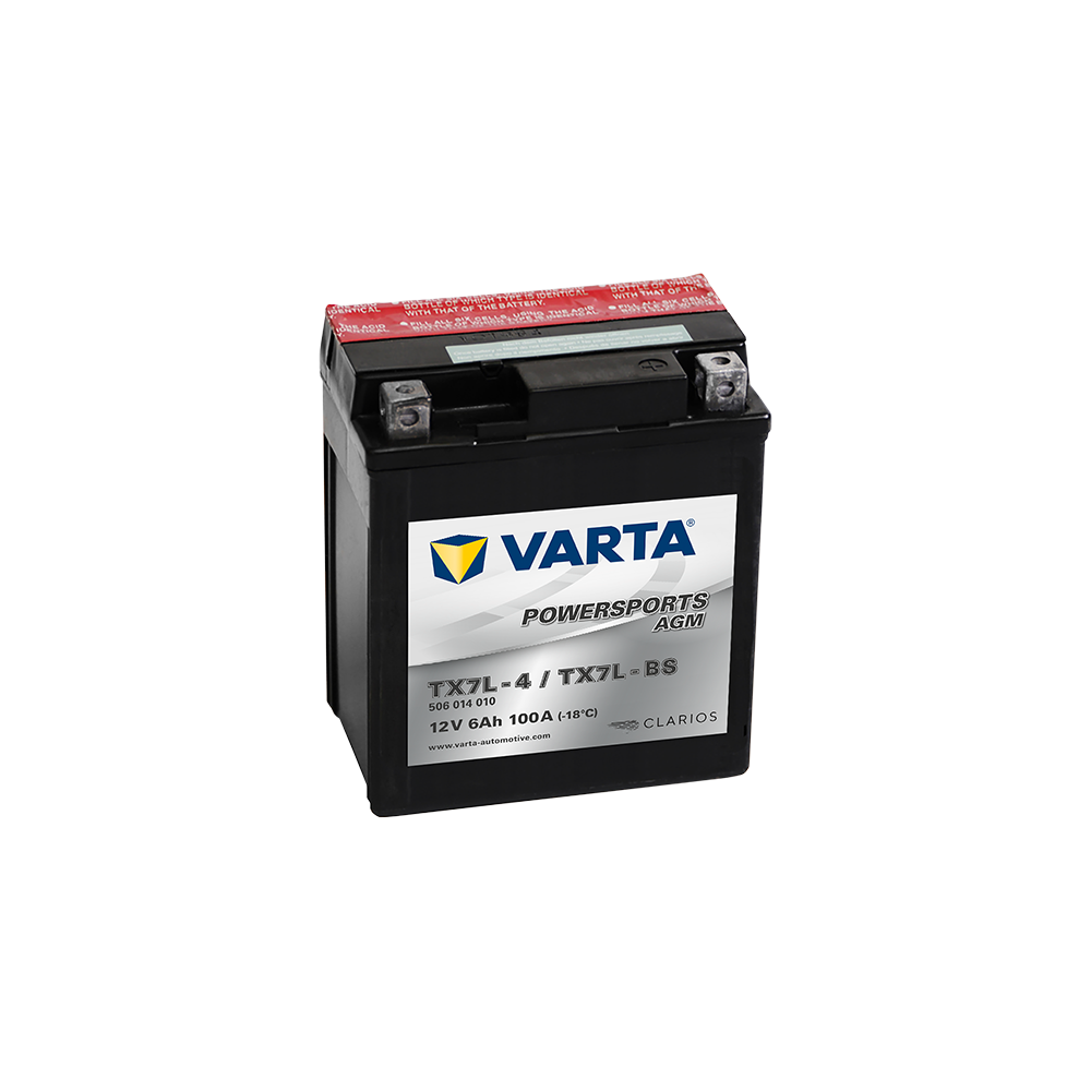 Bateria Varta YTX7L-4,YTX7L-BS 506014005 6Ah - 1