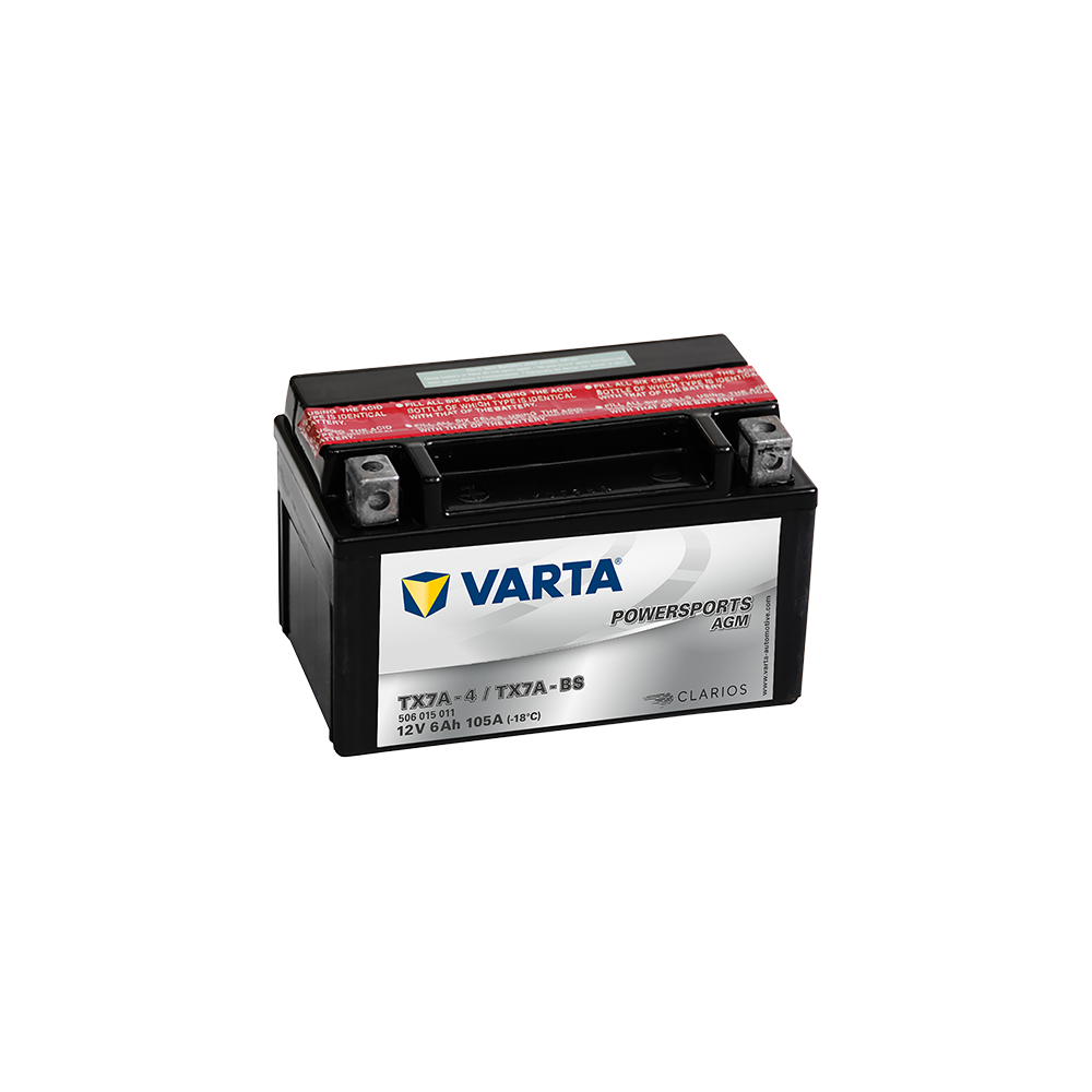 Bateria Varta YTX7A-4,YTX7A-BS 506015005 6Ah - 1