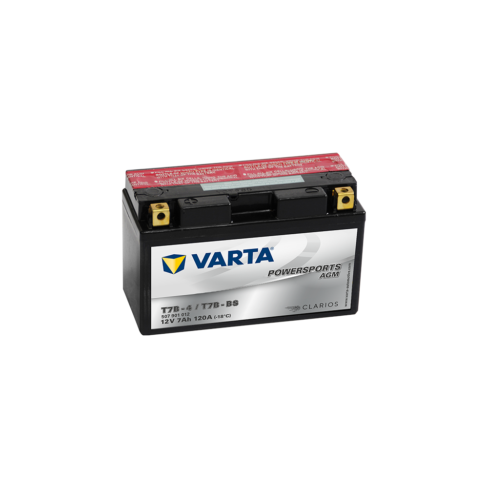 Bateria Varta YT7B-4,YT7B-BS 507901012 7Ah - 1