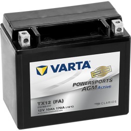 Bateria Varta YTX12-4 510909017 10Ah - 1