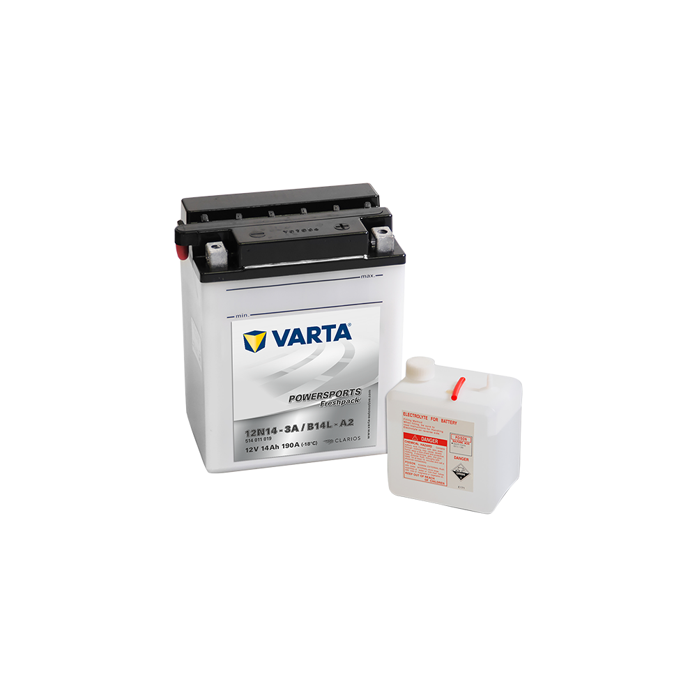 Bateria Varta 12N14-3A,YB14L-A2 514011014 14Ah - 1
