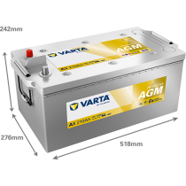 Bateria Varta A1 210Ah - 2
