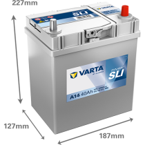 Bateria Varta A14 40Ah - 2