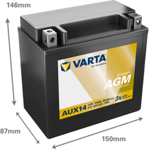 Bateria Varta AUX14 13Ah - 2
