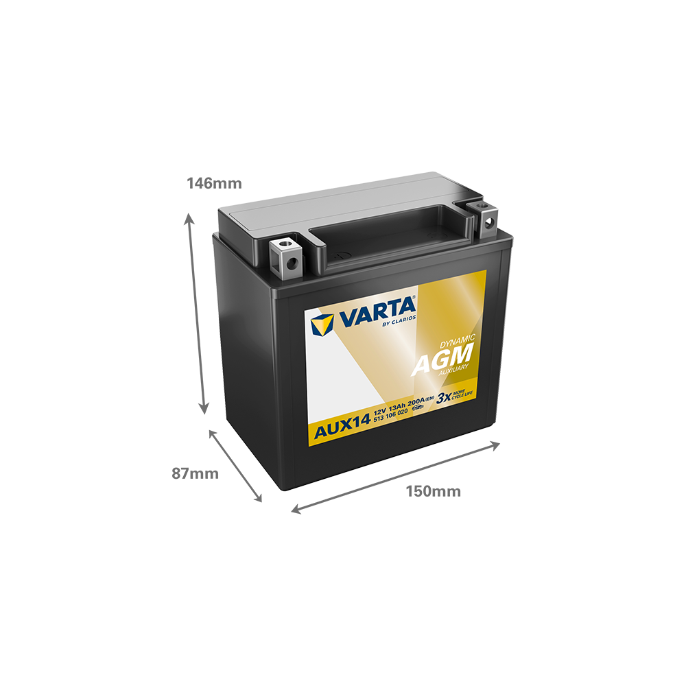 Varta AUX14 battery | bateriasencasa.com