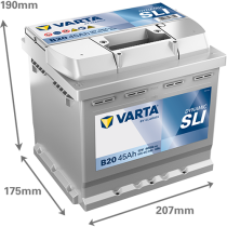 Bateria Varta B20 45Ah - 2