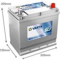 Bateria Varta B23 45Ah - 2
